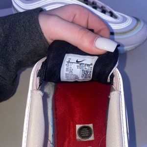 Nike air max 97, used, pink and white